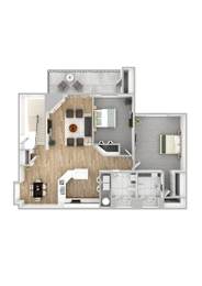 Cottonwood floor plan diagram