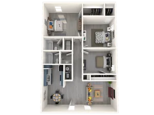 C1 floor plan diagram