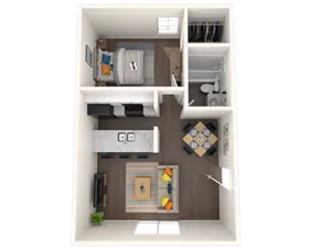 A1 floor plan diagram