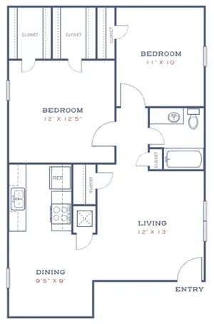 B1 floor plan diagram