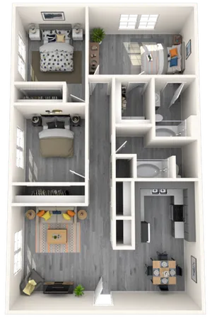 C1 floor plan diagram